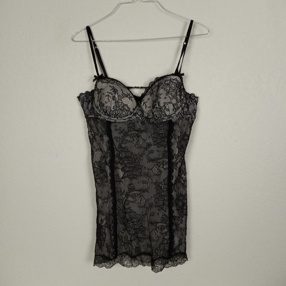Victoria's Secret Sexy Little Things Lace Nighty 36C Lingerie
